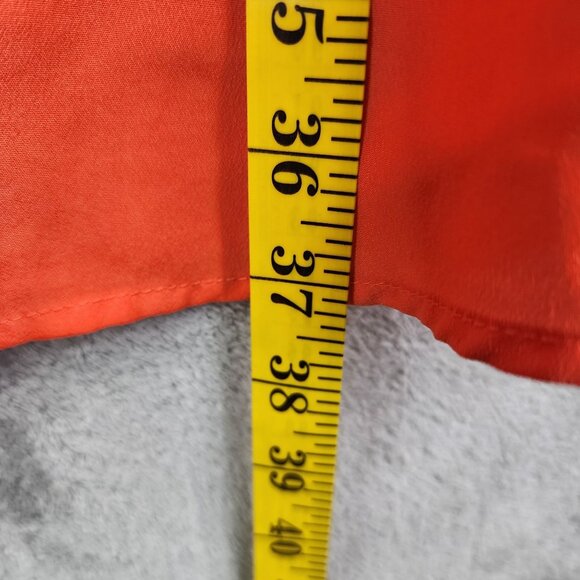 Womens Merona Sleeveless Colorblock Dress Pink & Orange Polyester Size M - Picture 10 of 11